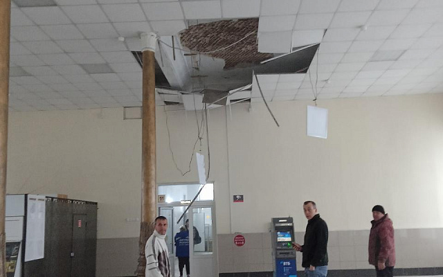 Прокуратура внесла представление за обрушение потолка на станции Ряжск-1 - 62ИНФО