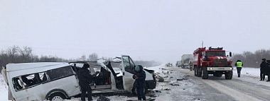 В Самарской области 5 человек погибли в аварии с автобусом