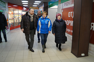 Мэр Рязани Сорокина посетила обновлённый торговый комплекс «Барс на Есенина»