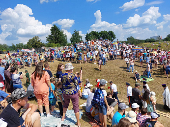 Под Рязанью прошёл масштабный фестиваль «Битва на Воже»
