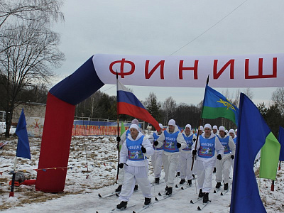 Рязанские десантники завершили марш-бросок в честь 75-летия Победы
