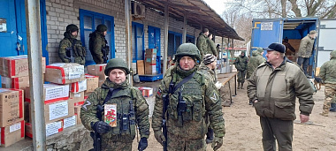 Сасовские чиновники вернулись из зоны СВО после доставки посылок к 23 февраля 