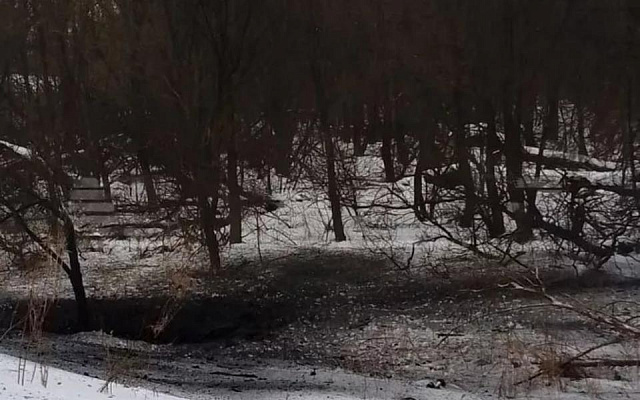 В Тульской области обнаружили воронку от взрыва  - 62ИНФО