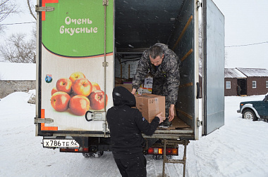 Гуманитарный груз из Старожиловского района доставили в зону СВО