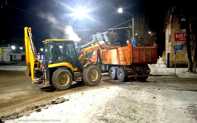 В ночь на 4 марта коммунальщики вывезут снег с улиц Рязани - 62ИНФО